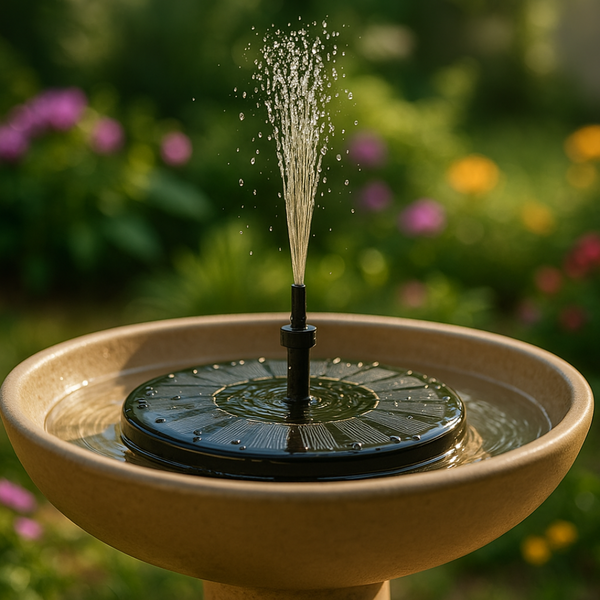 FloraFontana™ – Der Solarbrunnen für lebendige Gärten.