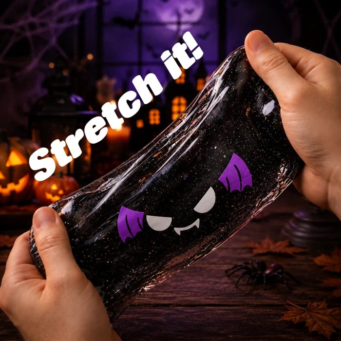 BooBun™ Halloween-Squishies – Glitzernde Überraschungsfiguren zum Drücken