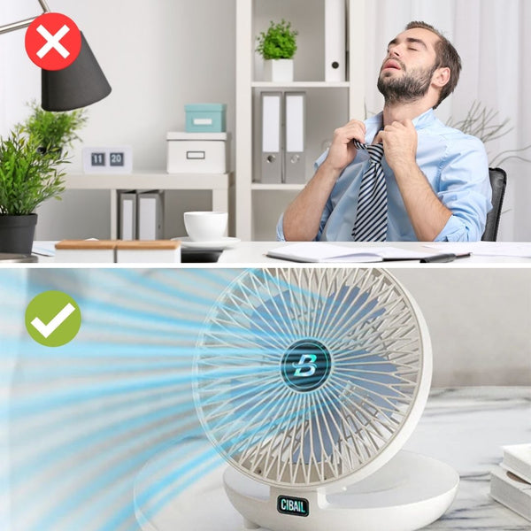 EasyBreeze™ - Der ultimative tragbare Ventilator für kühle und komfortable Momente überall!