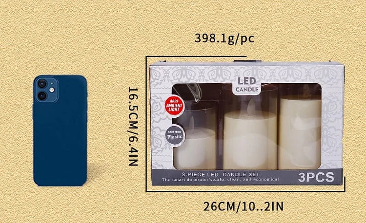 EverFlicker - Echte flammenlose Kerzen LED Elektronische Kerze [Letzter Tag Rabatt]