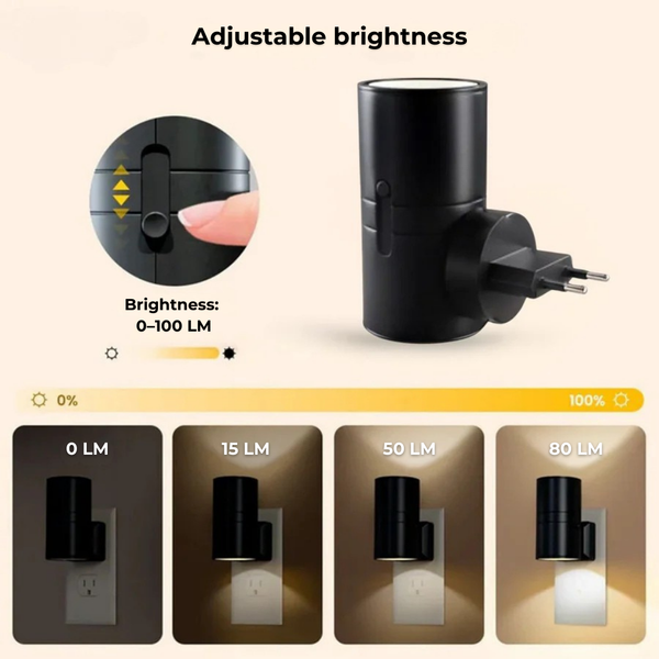 Glowvia™ LED-Wandleuchte | Automatisches Licht & warme Wohlfühlatmosphäre