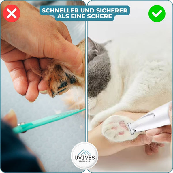 FurTrim™ - Trimmer für Katzen- und Hundepfoten