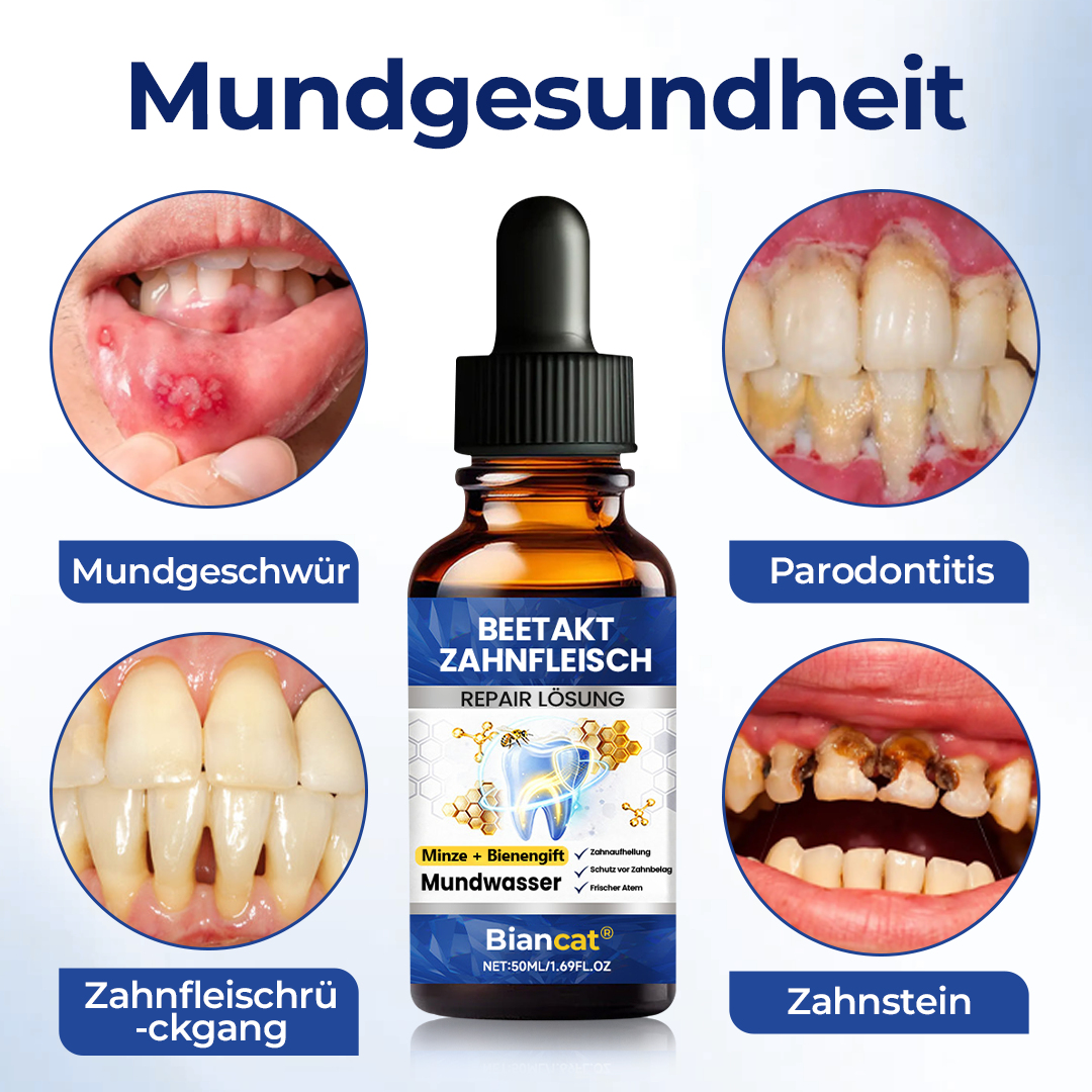 1+1 GRATIS | BeeTakt Zahnfleisch-Repair Lösung