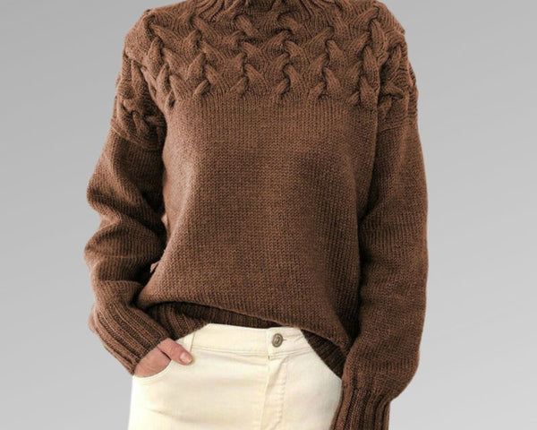 Anya™ Eleganter und warmer Rollkragenpullover