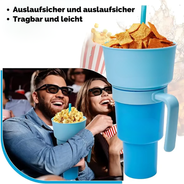 EasySnack™ – 2-in-1 Snackschale für unterwegs | 1+1 GRATIS