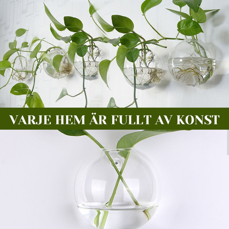 1+1 GRATIS | FlowerCrest - Kreative Vase für die Wandmontage