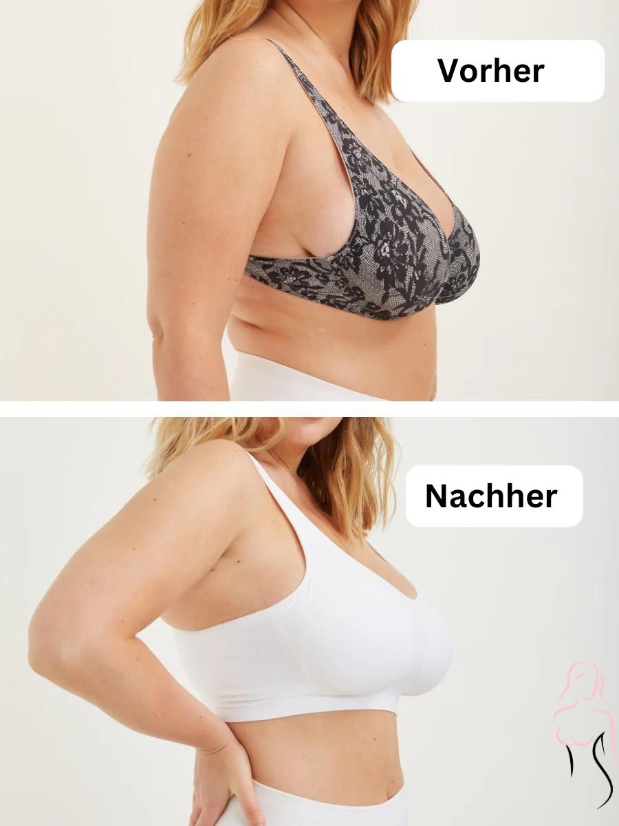 FlexiFit™ Bügelloser Halt mit sicherem Verschluss für ganztägigen Komfort