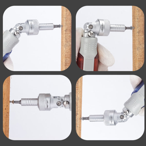 EasyScrew™ – 14-in-1 Ratschen-Schraubendreher für Haushalt & Werkstatt