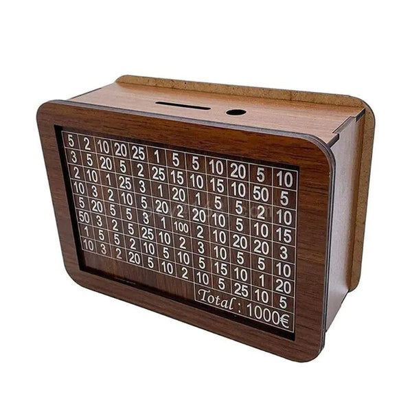 50% Rabatt | WealthBox™ | Spardose aus Holz [Letzter Tag Rabatt]