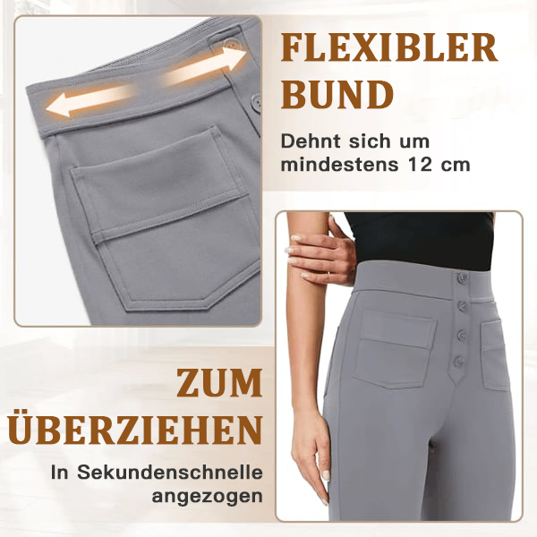 ComfyPlus™ – Die lässige Stretch-Hose mit hoher Taille für Frauen