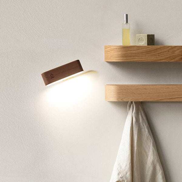 50% RABATT | HaloWood - 360° Rotierende magnetische Lampe [Letzter Tag Rabatt]