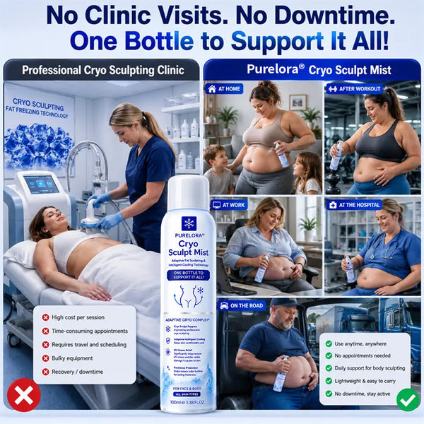 Cryovelle™ 4-in-1 Cryo Sculpt Mist – Kühlung, Straffung & Körperkontur für den Alltag