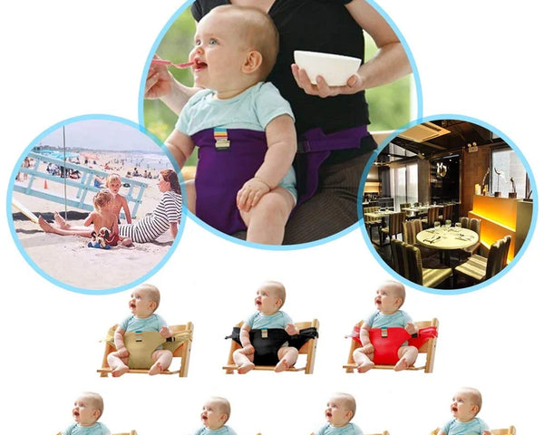 BabyCare™ + 5 Gratis Fruchtschnuller! | Unser Babystuhl-Gürtel für bequemes Füttern und sicheres Sitzen!