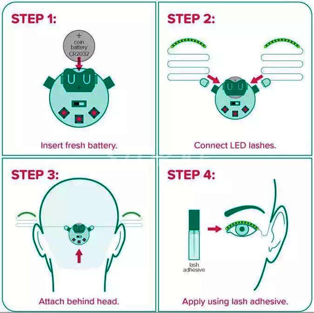 ShinePro | LED-Wimpern