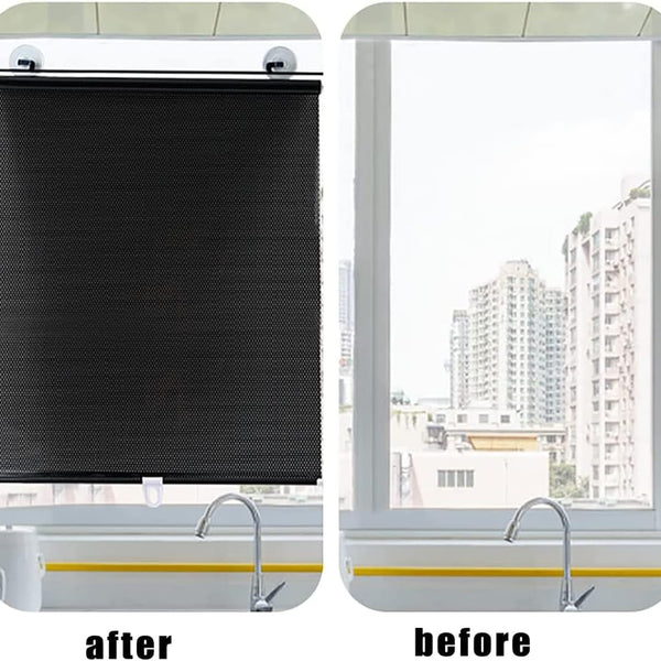 GuardSun™ – Effizientes Sonnenschutzrollo für Auto und Fenster – Maximale Kühlung & UV-Schutz