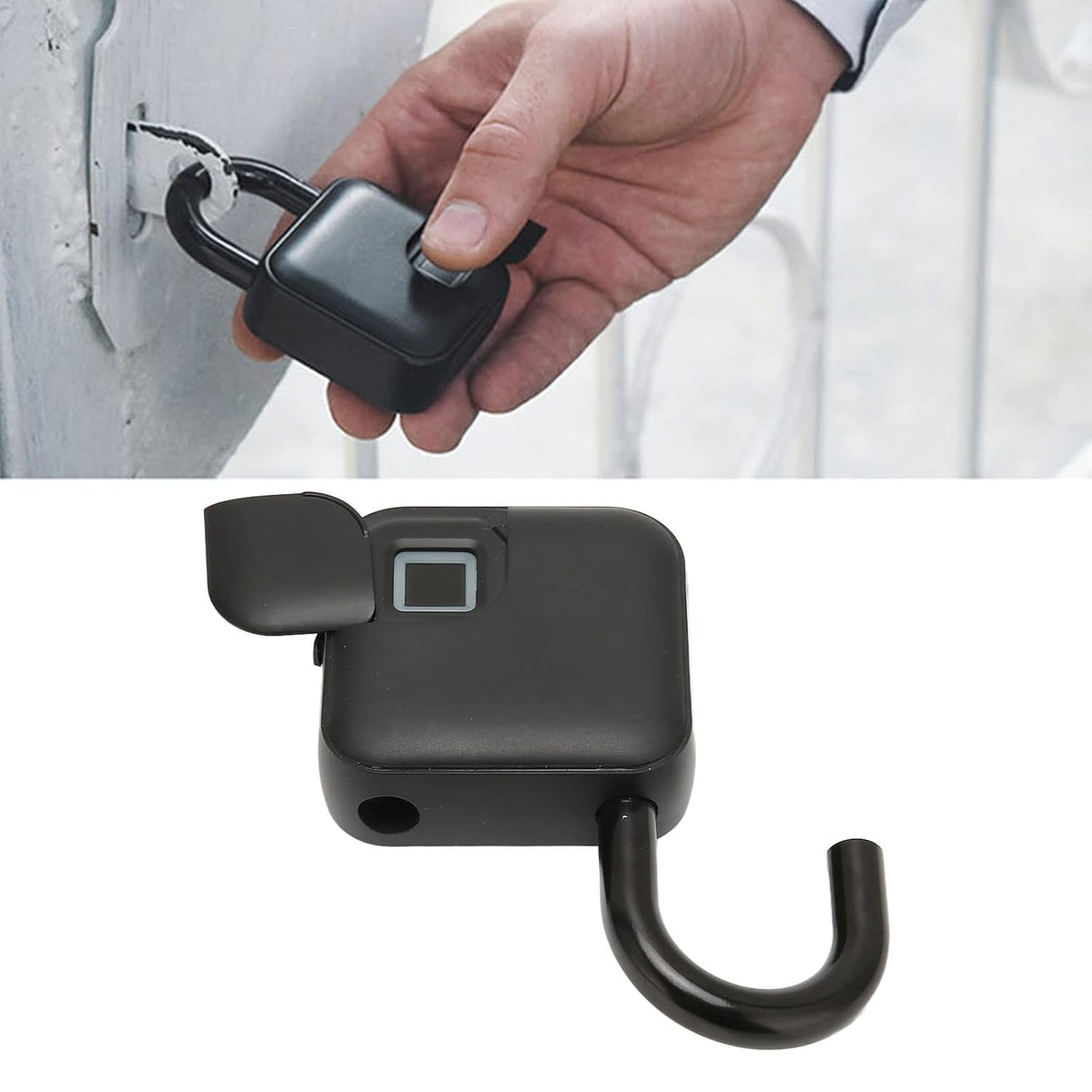 Keyora™ Fingerprint-Schloss – Schlüsselloser & wetterfester Zugang
