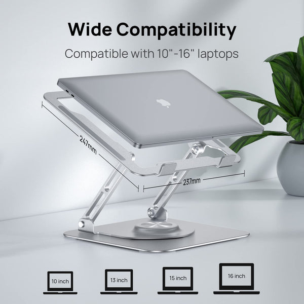 EasyStand™ – Flexibler, drehbarer Laptopständer für komfortables Arbeiten