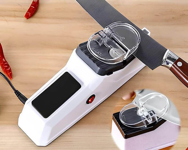 BladeBooster - Elektrischer Messerschärfer - 5 Gratis-Schleifscheiben + Kostenloser Versand! [Letzter Tag Rabatt]