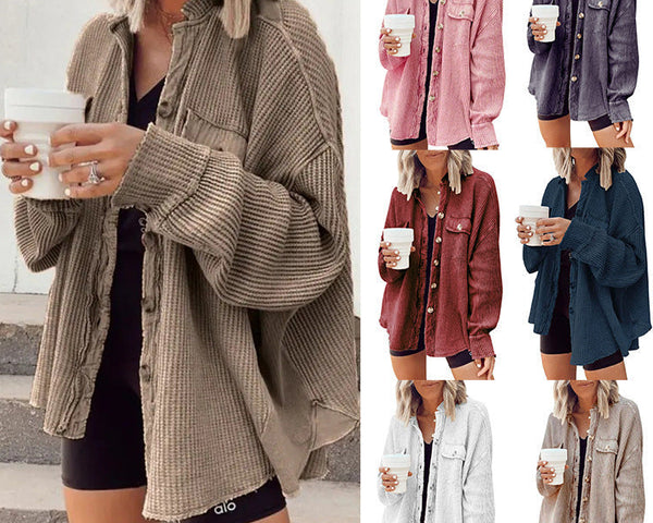 Margot™ Hemdjacke mit Knopfleiste