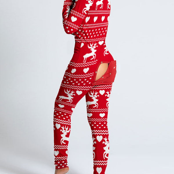 WinterGlow™ – Festlicher Jumpsuit mit Knopfleiste für Frauen