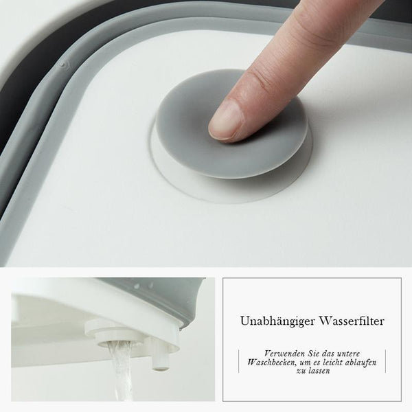 50% RABATT | SliceBasket™ - Multifunktionelle Schneidebretter und klappbarer Abtropfkorb