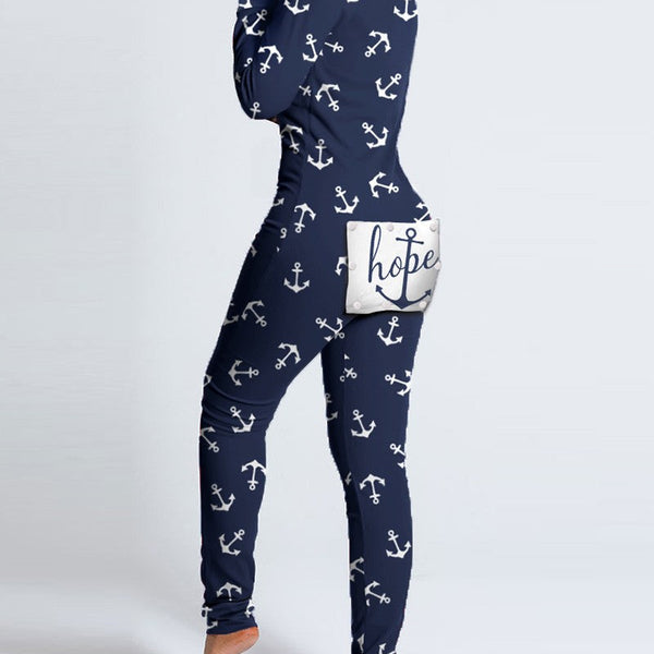 WinterGlow™ – Festlicher Jumpsuit mit Knopfleiste für Frauen