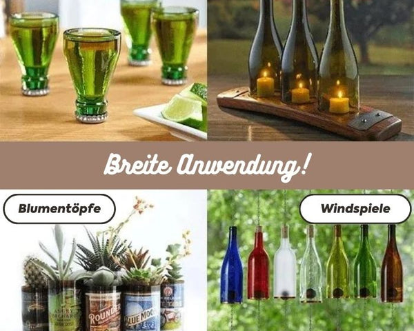 50% RABATT | Glasflaschenschneider™ - DIY Werkzeuge für kreative Handarbeiten [Letzter Tag Rabatt]