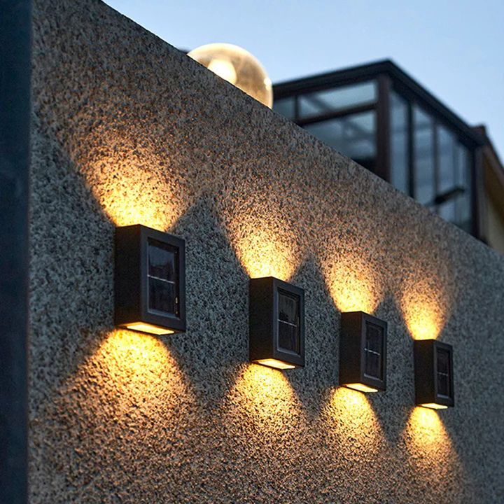 1+1 GRATIS | DuoLux - Solar-Doppel-Schatten-Wandleuchte