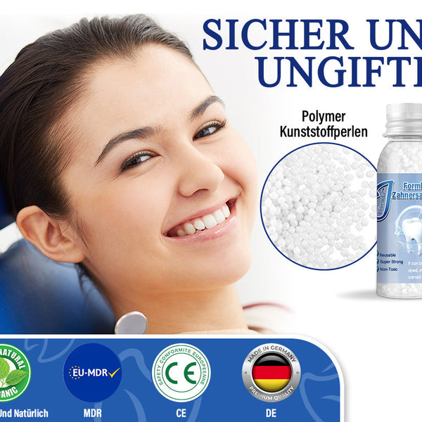 ZahnFix | LED-Härtungslampe für schnelle Zahnreparatur und Zahnersatzgel