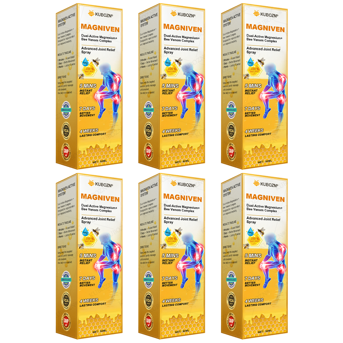 BeeMotion™ | Magnesium- & Bienengift-Gelenkspray – Für Mehr Beweglichkeit & Weniger Gelenkbeschwerden