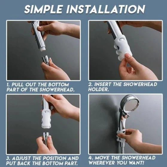 1+1 GRATIS | GripShower – Freihändiges Duschen für maximalen Komfort!