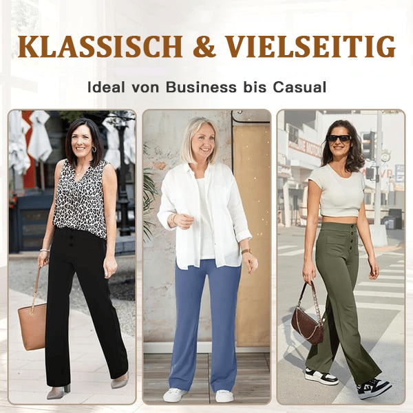 ComfyPlus™ – Die lässige Stretch-Hose mit hoher Taille für Frauen