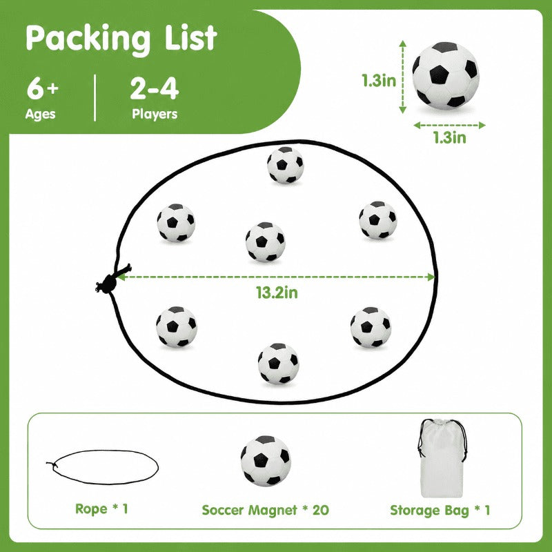 GoalSnap™ Magnetisches Strategiespiel – Fordere dein Geschick heraus und bring alle zusammen