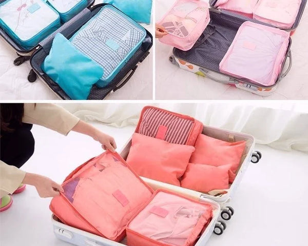 EasyPack™ - 6 Stück tragbare Packwürfel für Gepäck