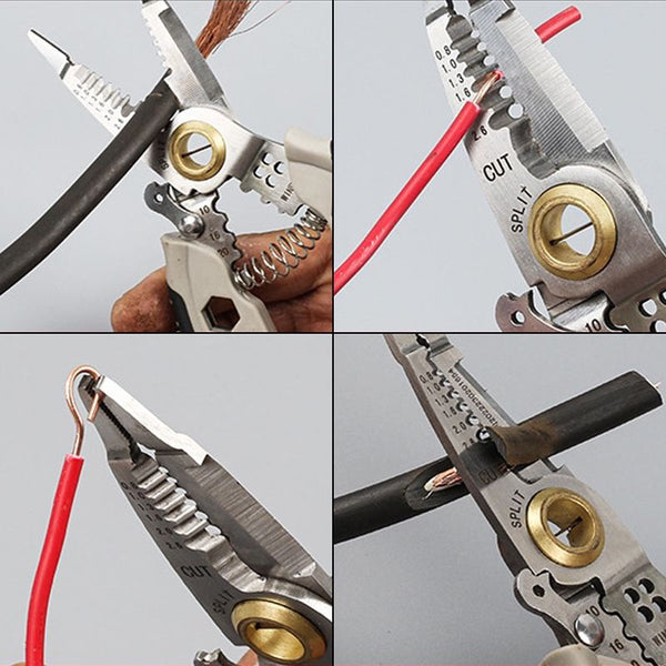 EasyStrip™ – 7-Zoll-Abisolierzange für Präzises Abisolieren und Multitasking