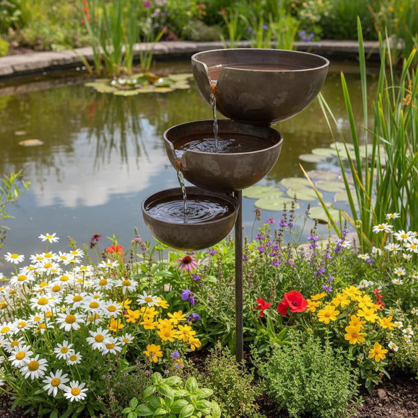Rainora™ Regensammler-Vogelbad | Natürliche Wasserquelle für Vögel & Bienen