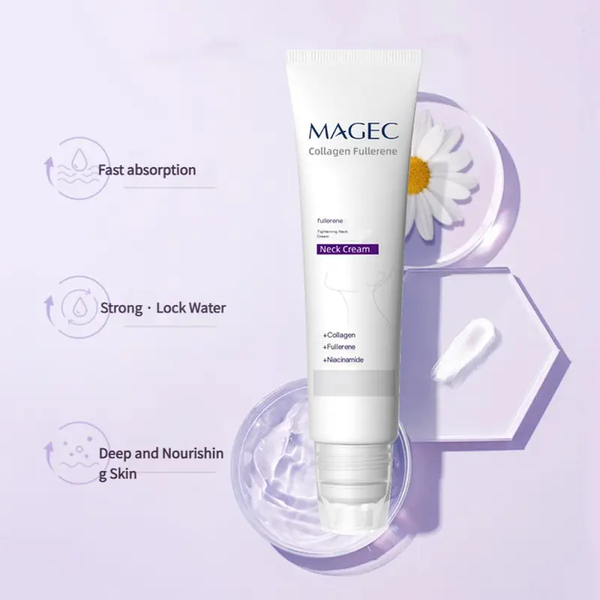 🔥 50% RABATT | SkinLift™ Straffende Kollagencreme mit 5-Rollen-Massagekopf
