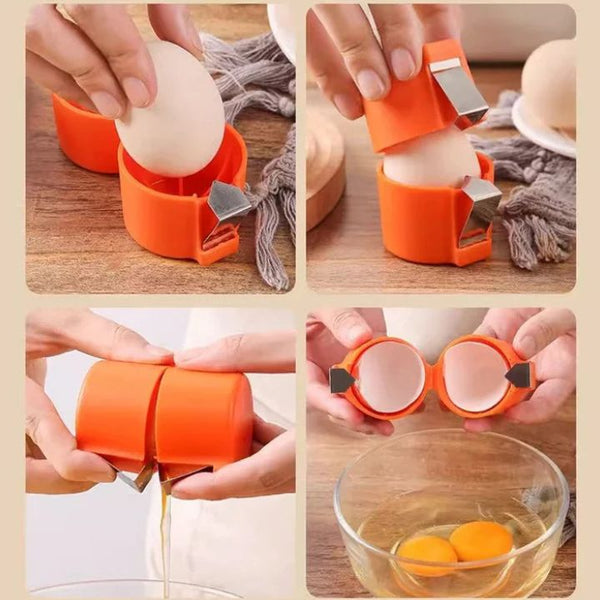 1+1 GRATIS | EggCracker™ - Effizienter Eierschalenöffner und -trenner [Letzter Tag Rabatt]