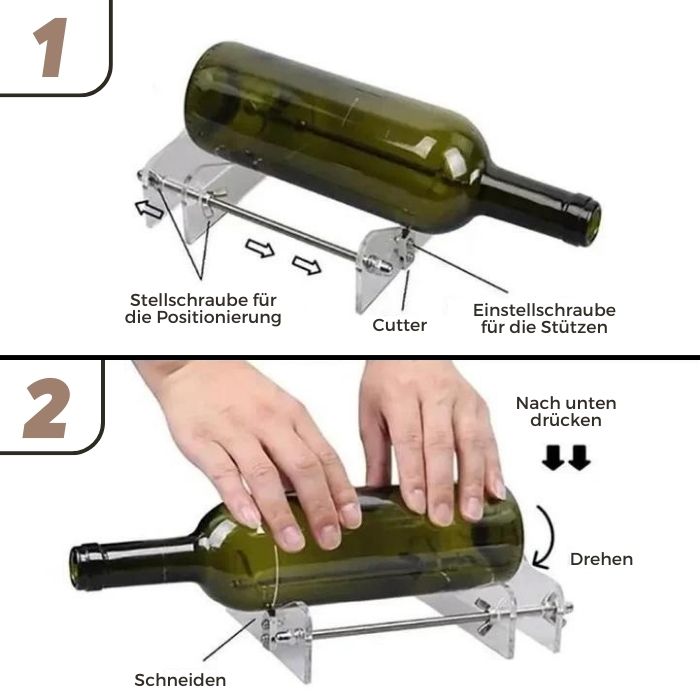 50% RABATT | Glasflaschenschneider™ - DIY Werkzeuge für kreative Handarbeiten [Letzter Tag Rabatt]