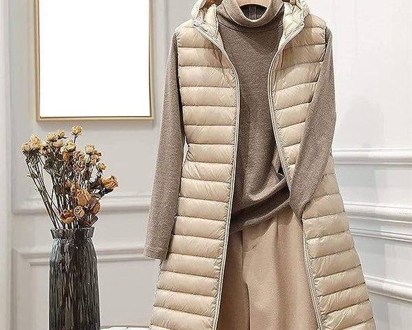 Sophie™ Die kuschelige und trendige gesteppte Jacke mit einer Kapuze