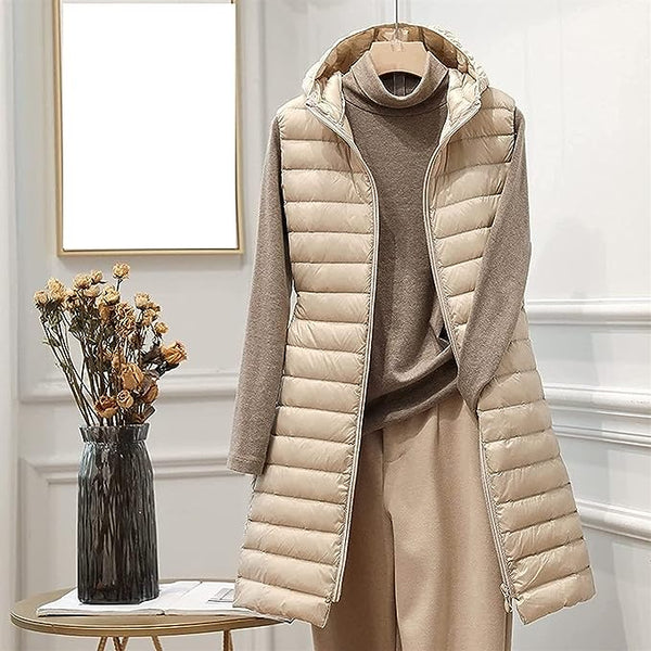 Sophie™ Die kuschelige und trendige gesteppte Jacke mit einer Kapuze