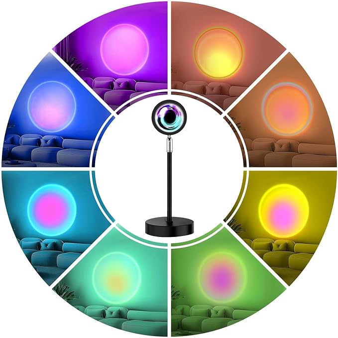 Sunora™ Sonnenuntergang-Projektionslampe | 16 Farben & stimmungsvolles Licht