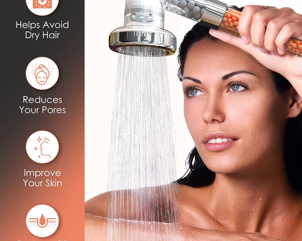 HydroCare™ – Hochdruck Spa-Duschkopf mit Filter für Wellness & Entspannung