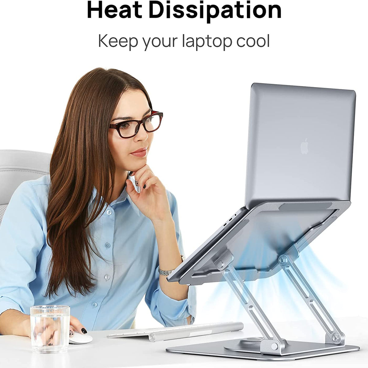 EasyStand™ – Flexibler, drehbarer Laptopständer für komfortables Arbeiten