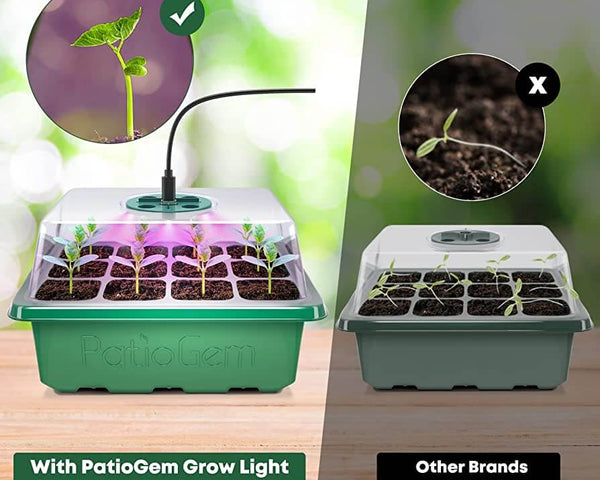 50% Rabatt | GrowPlant™ Seed Starter Trays mit Wachstumslicht