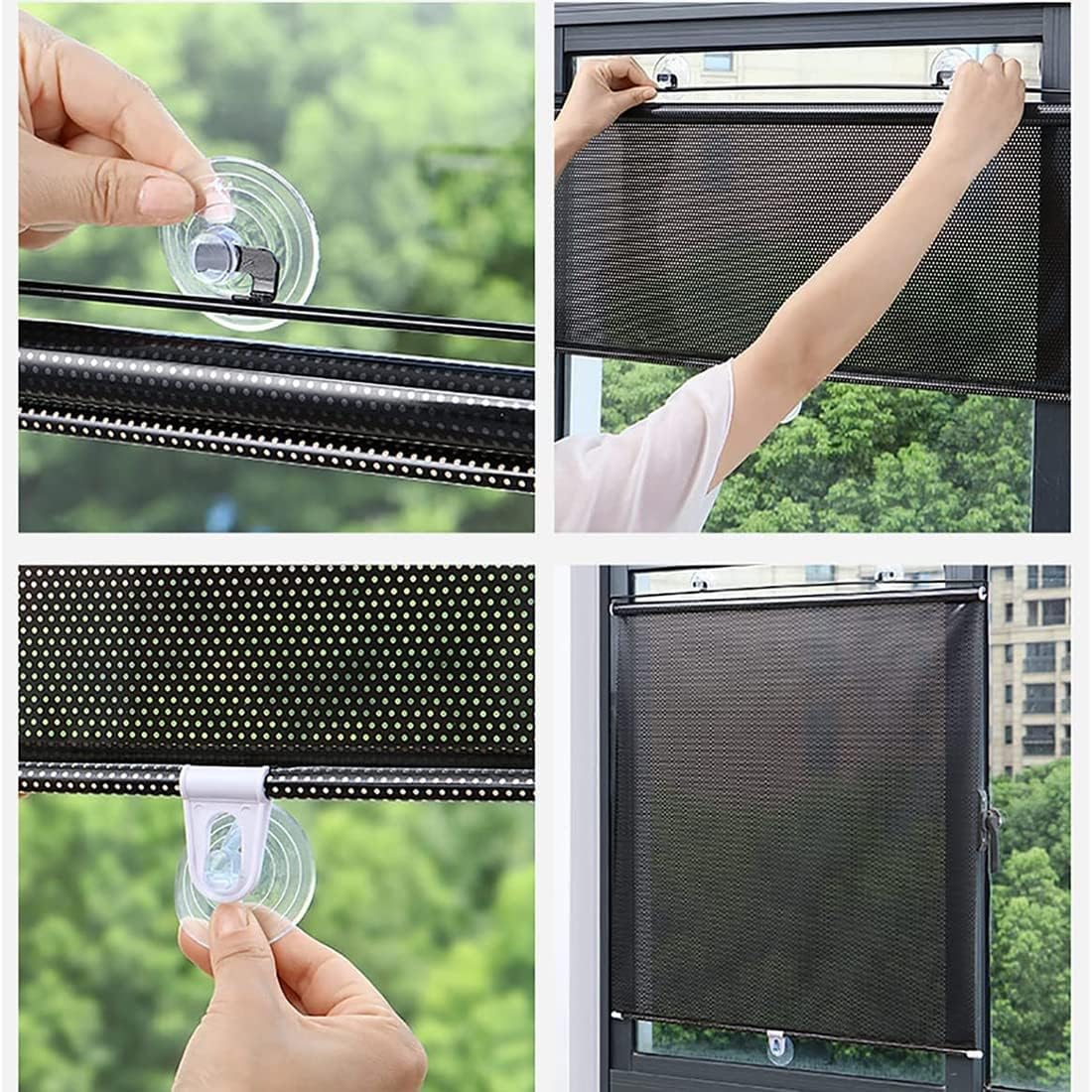 GuardSun™ – Effizientes Sonnenschutzrollo für Auto und Fenster – Maximale Kühlung & UV-Schutz