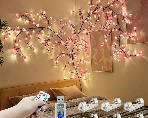 Lunavelle™ LED-Kirschblütenbaum | Märchenhaftes Wohlfühllicht