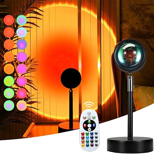 Sunora™ Sonnenuntergang-Projektionslampe | 16 Farben & stimmungsvolles Licht