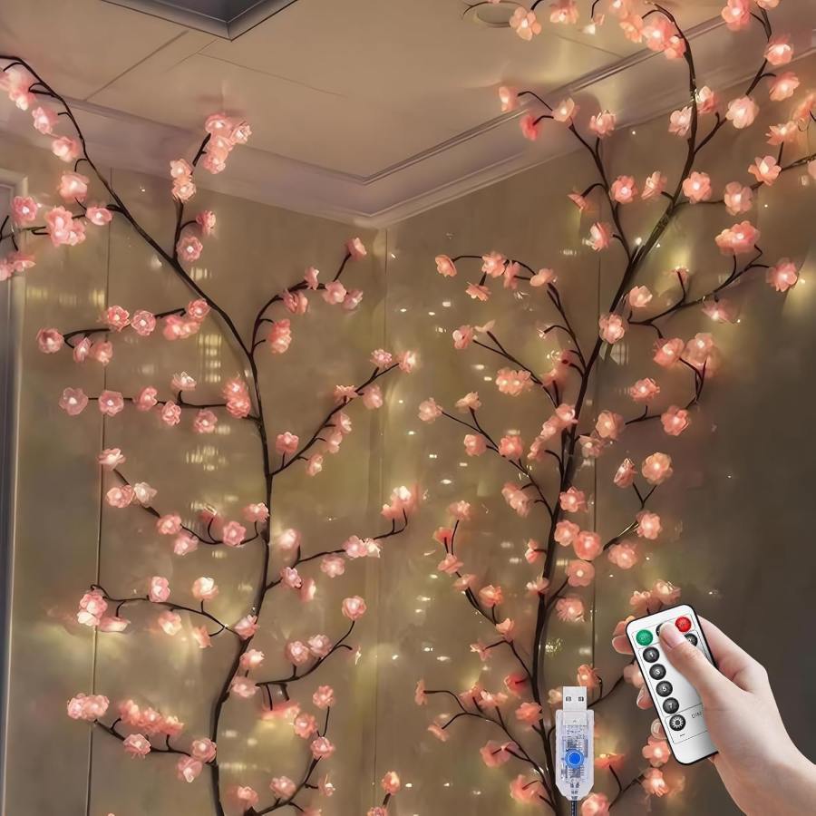 Lunavelle™ LED-Kirschblütenbaum | Märchenhaftes Wohlfühllicht