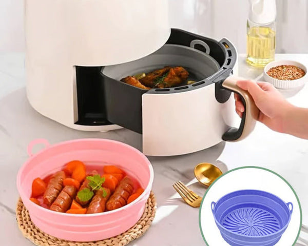 FlexiPan™ - Silikon-Grillpfanne für Heißluftfritteusen [Letzter Tag Rabatt]